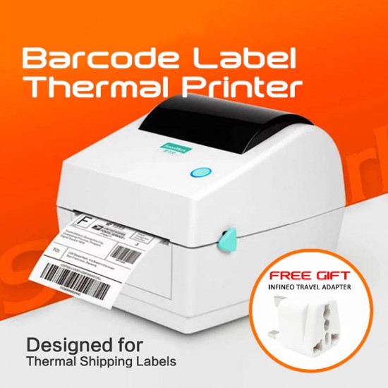 Barcode Label Thermal Printer SMKM6 for Shipping Label